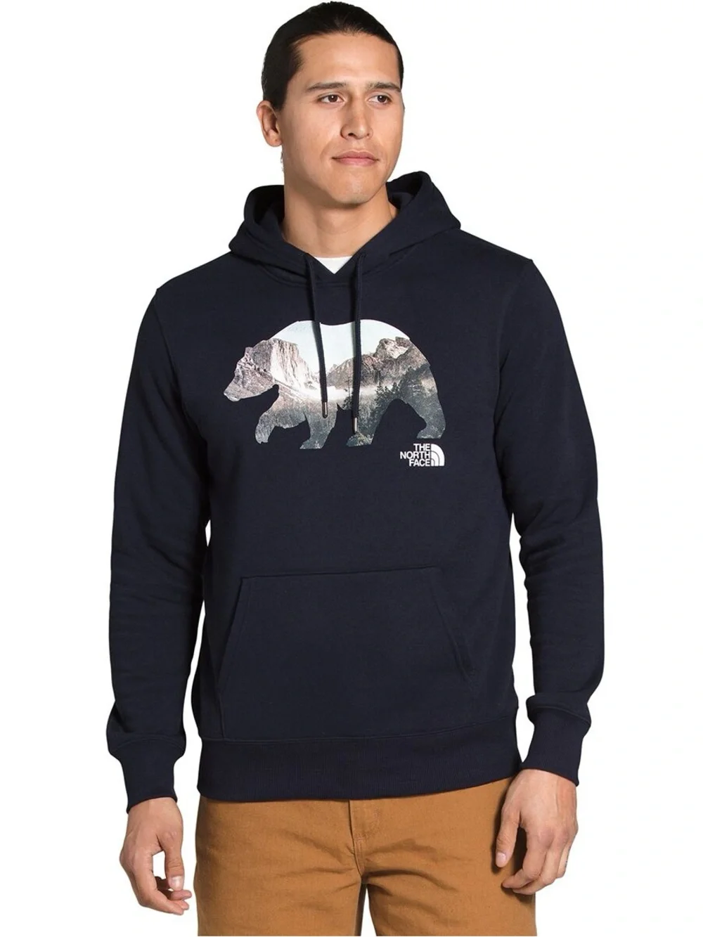 The North Face Men's Bear On The Move Standard-Fit Printed Hoodie | X-Large